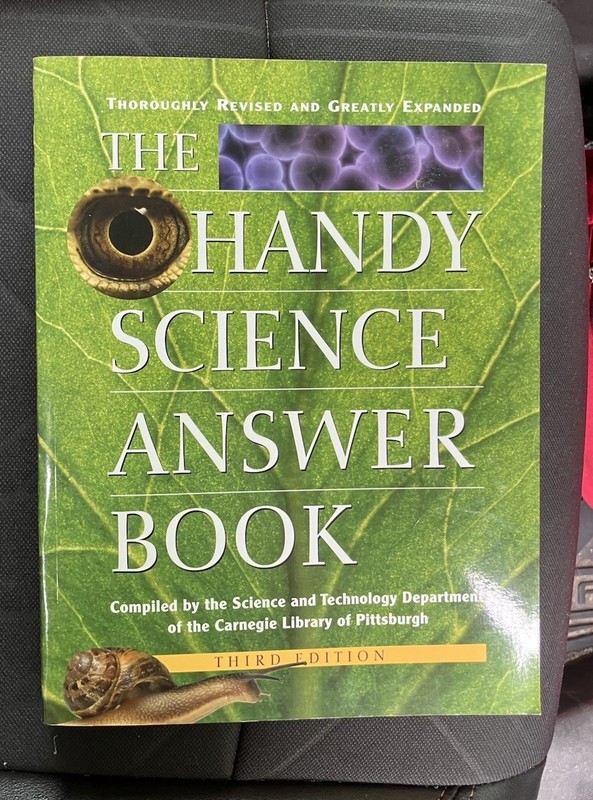 Handy Science Answer Book by Carnegie Library of Pittsburgh 2005 gallery