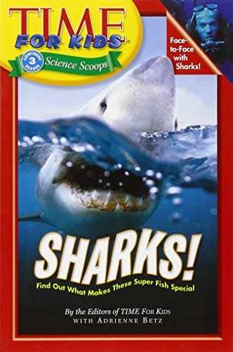Sharks! (Time For Kids) – Paperback, by Adrienne Betz – Very Good