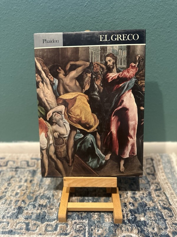 3 Phaidon Art Books I Art Bk Lot l El Greco, Degas, Grünewald Hardcover Books gallery