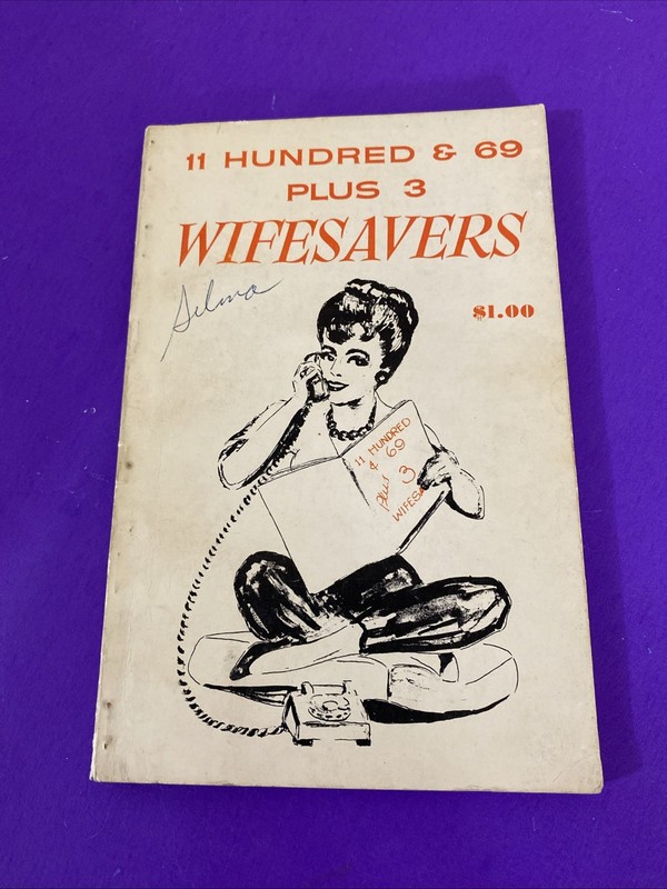 11 Hundred & 69 Plus 3 Wifesavers Vintage Household Hints Booklet