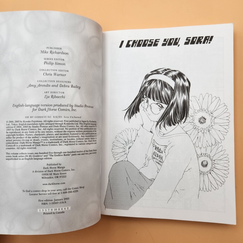 Oh My Goddess Volume 19/20 By Kosuke Fujishima Dark Horse Manga English gallery