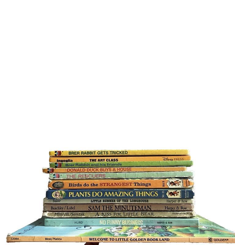 Vintage Hardcover Kids 12 Book Lot - Maurice Sendak, Arnold Lobel, Step-Up Books gallery