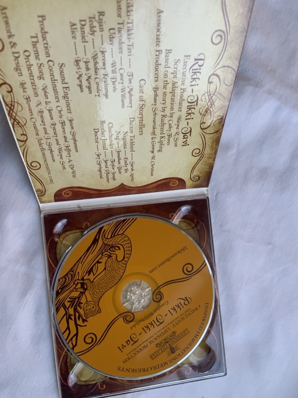 Rikki-Tikki-Tavi ~ Rudyard Kipling Audio Drama Disc CD Audiobook Classic Story gallery