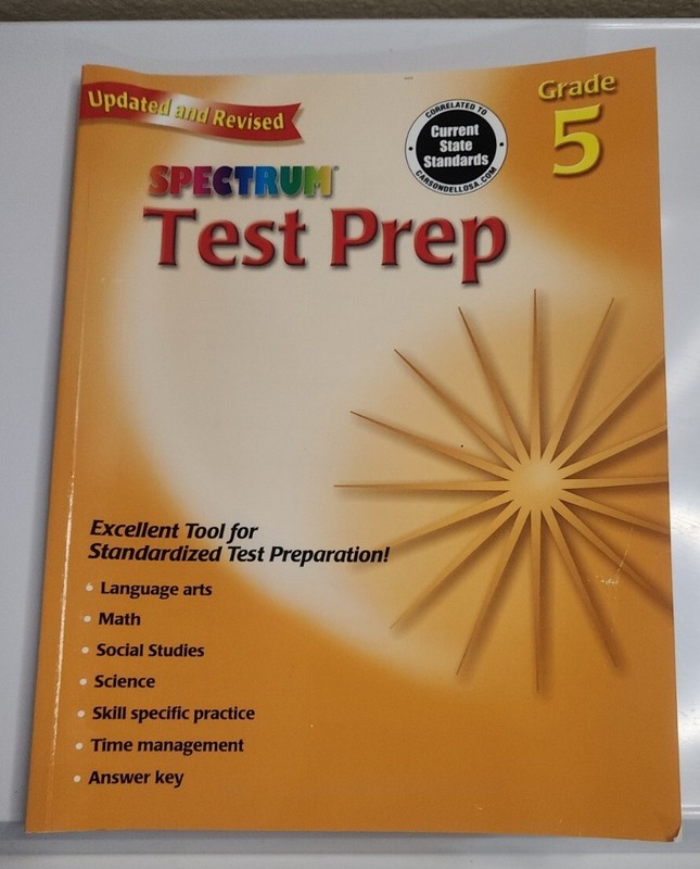 Spectrum Ser.: Test Prep, Grade 5 by Alan Cohen, Ruth Mitchell,…