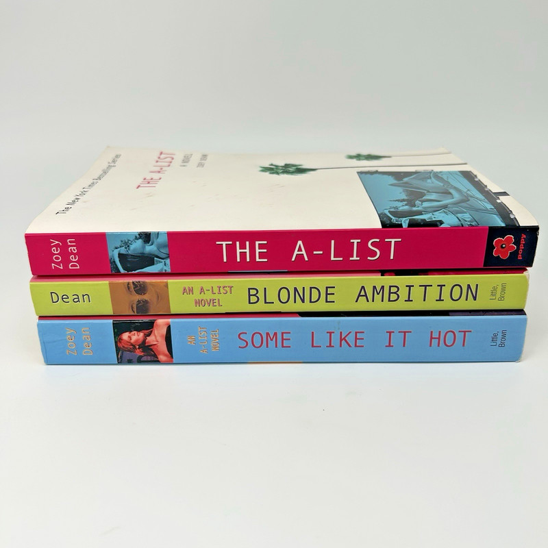 The A-List Series Books By Zoey Dean Paperbacks Young Adult Teen 2000's Lot Of 3 gallery