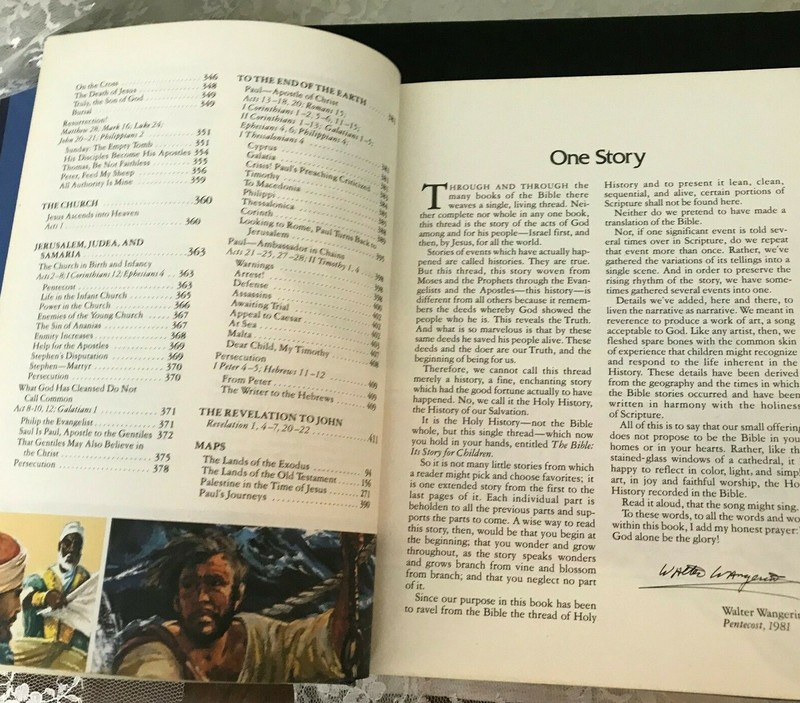 The Bible for Children by Walter Wangerin, Jr. 1987 Hardcover 416 Pages gallery