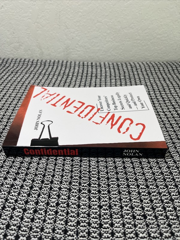 John Nolan CONFIDENTIAL: BUSINESS SECRETS, GETTING THEIRS, Brand New , Reprint gallery