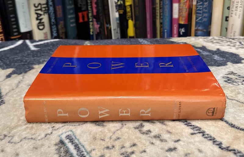 The 48 Laws Of Power — Robert Greene (Hardcover) First Edition/Print, 1st/1st gallery