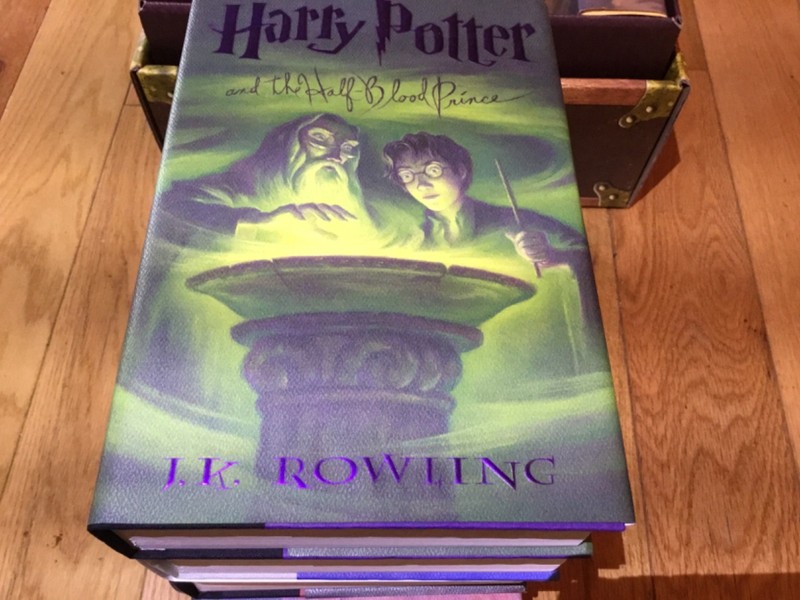 Harry Potter Boxed Set Hardcover Books 1-7 in Trunk Chest Limited Edition gallery