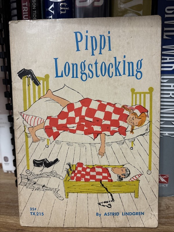 Pippi Longstocking Paperback Astrid Lindgren 1963