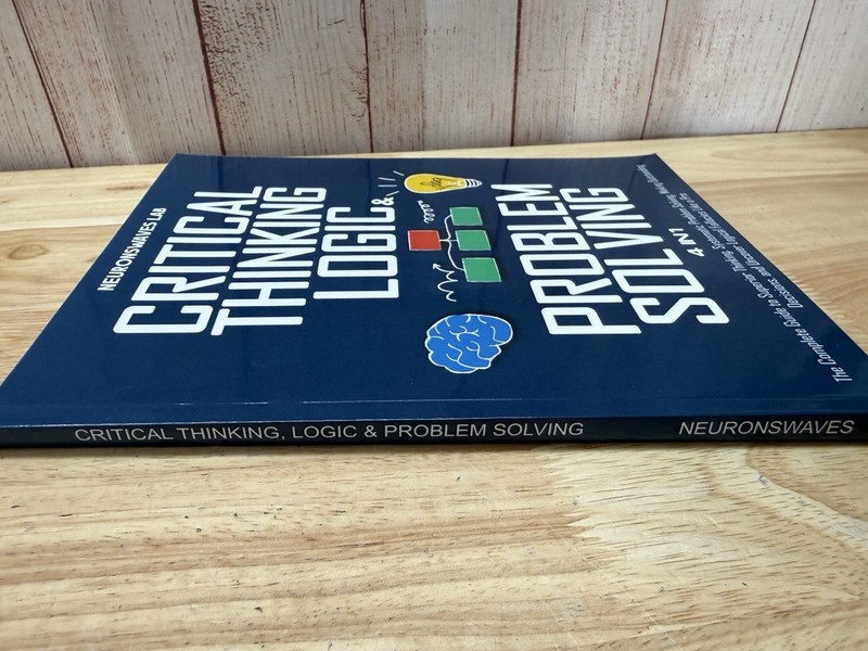 Critical Thinking Logic & Problem Solving 4 In 1 Paperback Neuronswaves Lab Good gallery