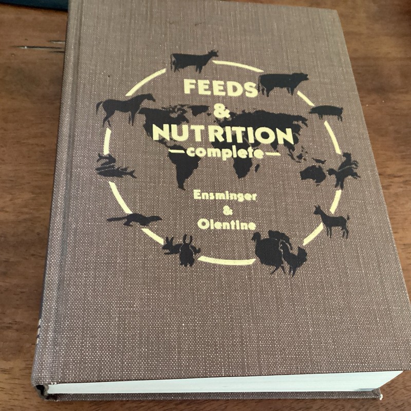 Feeds and Nutrition Complete, Various, The Ensminger Pub 1980 Third Print
