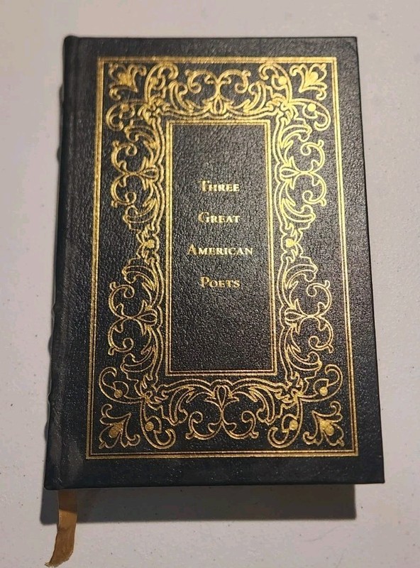 Three Great American Poets by Whitman, Dickinson, Frost (1996, Hardcover)