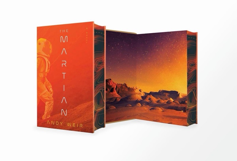 SIGNED ANDY WEIR THE MARTIAN DELUXE EDITION HARDCOVER BOOK AUTOGRAPHED gallery