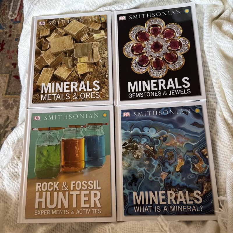 DK Smithsonian The Rock and Gem Box Of 9 Hardcover Books(Missing 1 Book In Set gallery