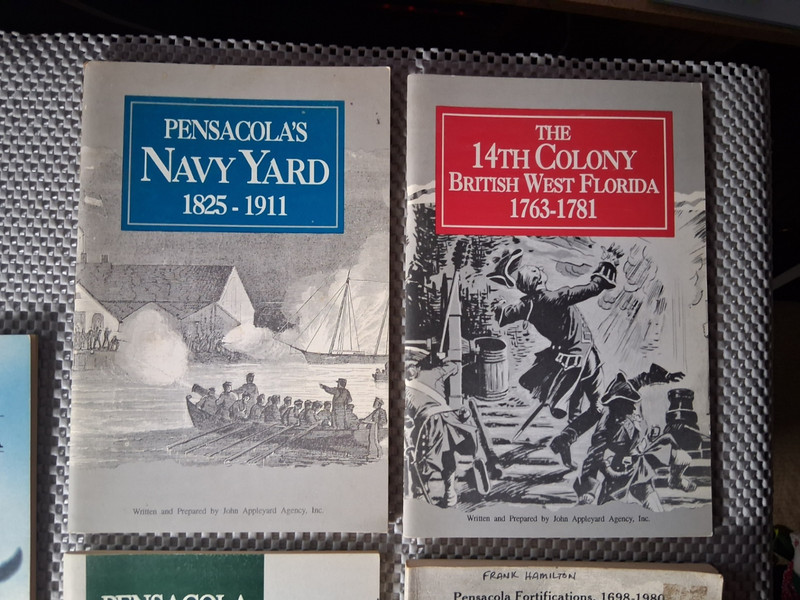 Lot of 5 SC Books Devoted to Pensacola Florida History, John Appleyard & Coleman gallery