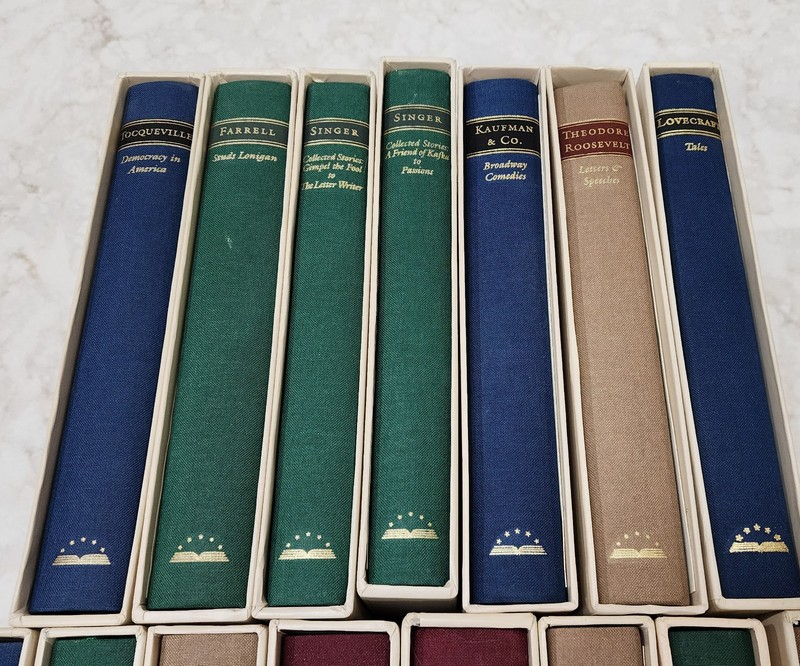 Lot of 15 - The Library Of America Hardcover with Slipcases - GOOD gallery