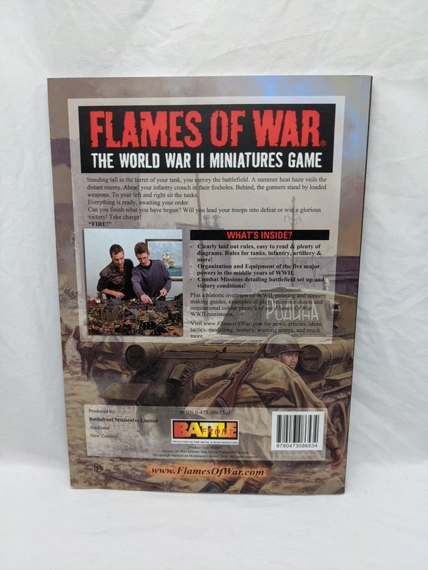 Flames Of War The World War II Miniatures Game Rulebook gallery