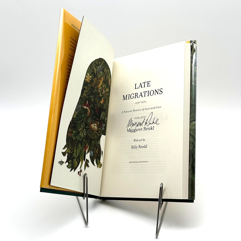 SIGNED First Edition Late Migrations Margaret Renkl 2019 Milkweed Nature Memoir
