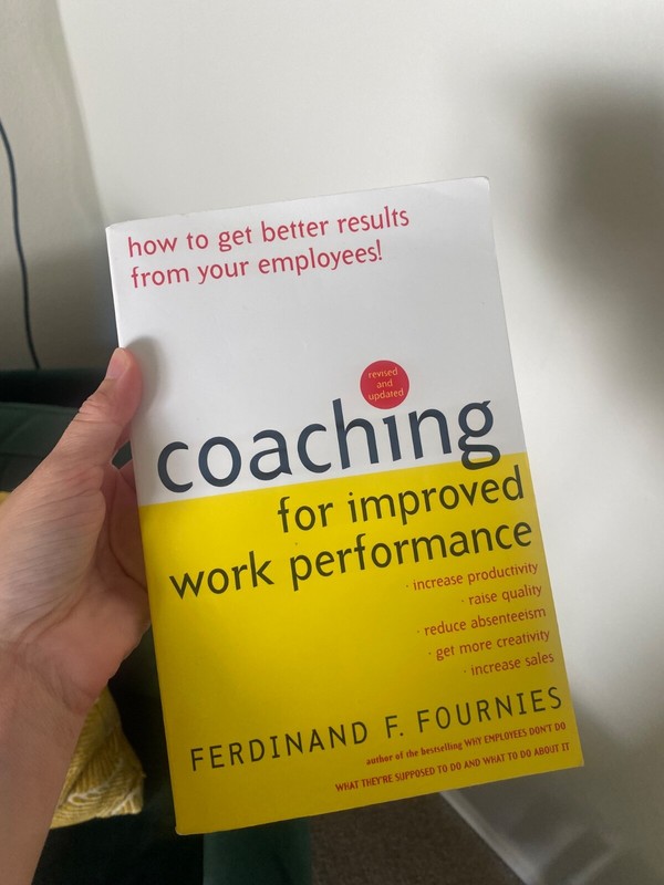 Coaching for Improved Work Performance, Revised Edition by Ferdinand F. Fournies