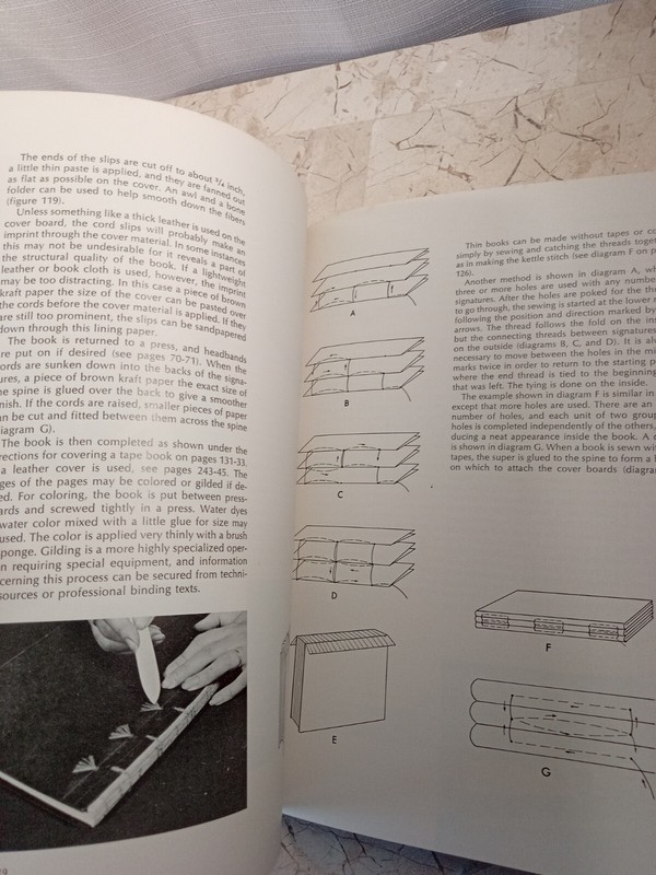 Creative Bookbinding VTG 1963 Pauline Johnson PB 263p Procedures Repairs Tools gallery