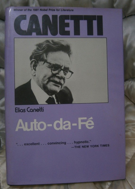 AUTO-DA-FE By Elias Canetti – Hardcover **Mint Condition**
