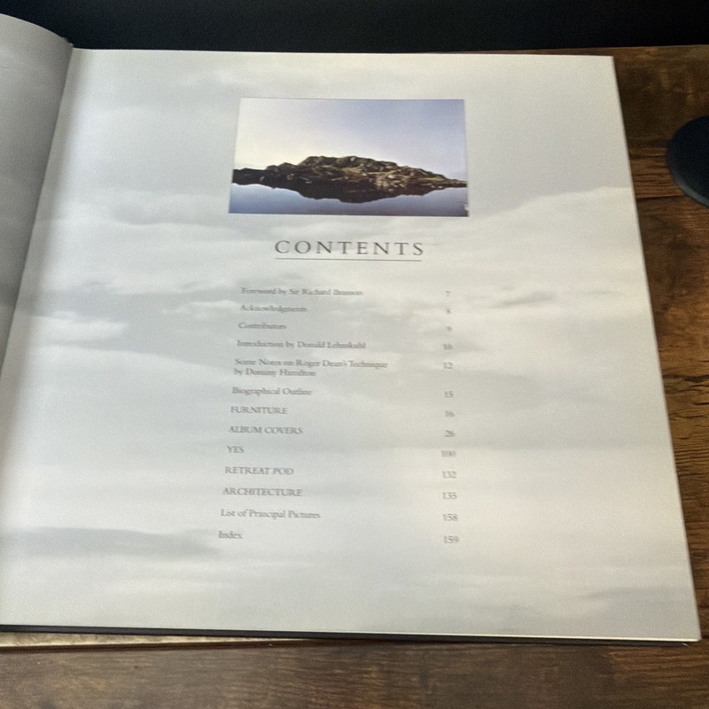 Roger Dean Views (Signed Hardcover Book, 2009) Forward by Sir Richard Branson gallery