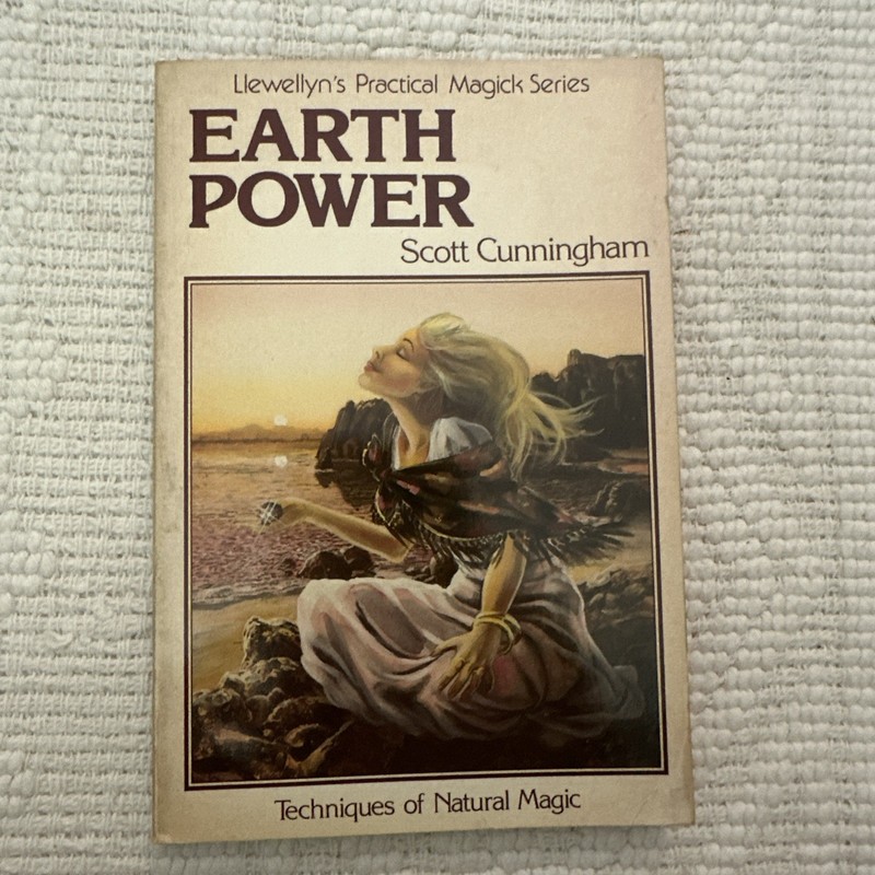 Earth Power: Techniques of Natural Magic by Scott Cunningham (1973, Softcover)