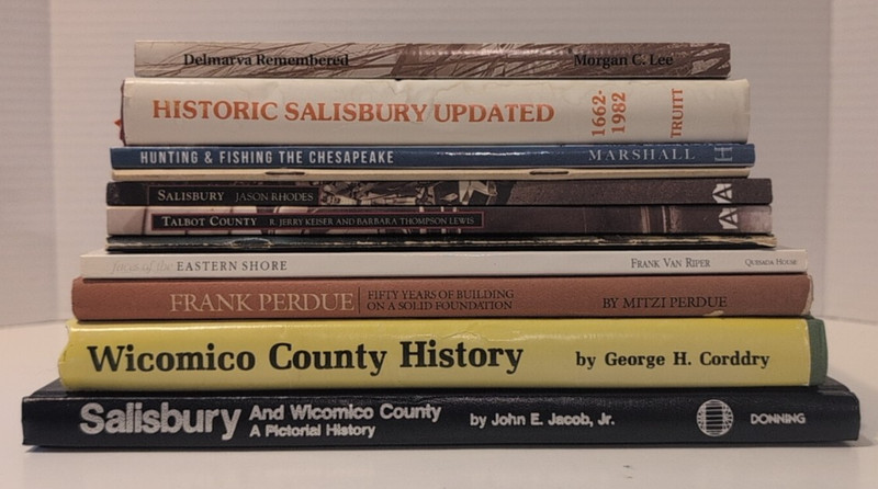 Lot of 10 Eastern Shore MARYLAND History CHESAPEAKE BAY Salisbury SMITH ISLAND