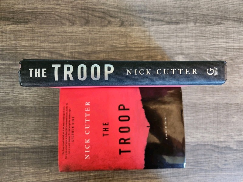 The Troop Nick Cutter First Edition First Print Hardcover Horror Fiction Rare gallery