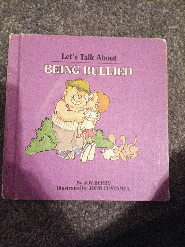 Let’s Talk About Being Bullied Joy Berry Hard Cover Book