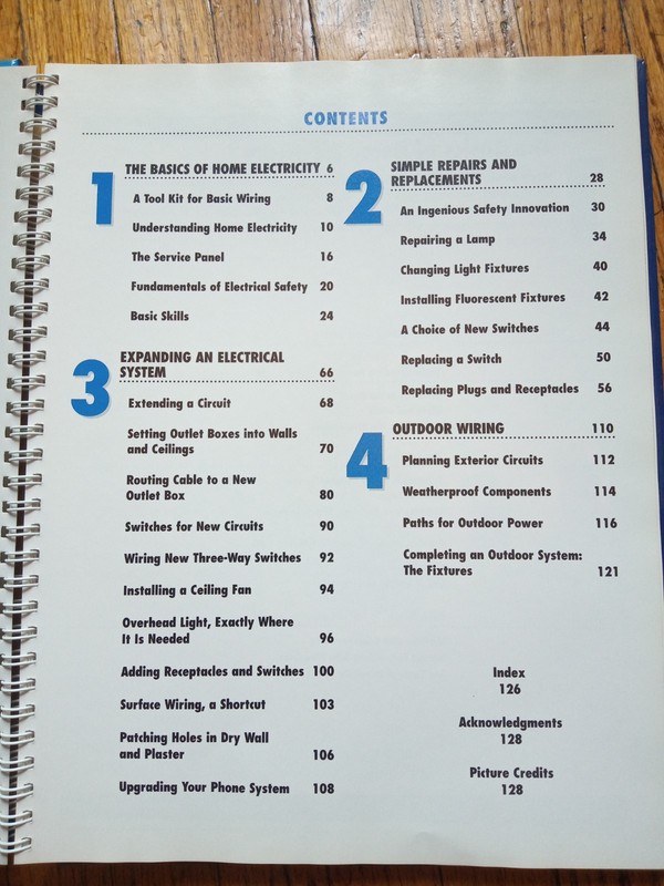 Time life books home repair and improvement Basic Wirinh Hardback Book gallery