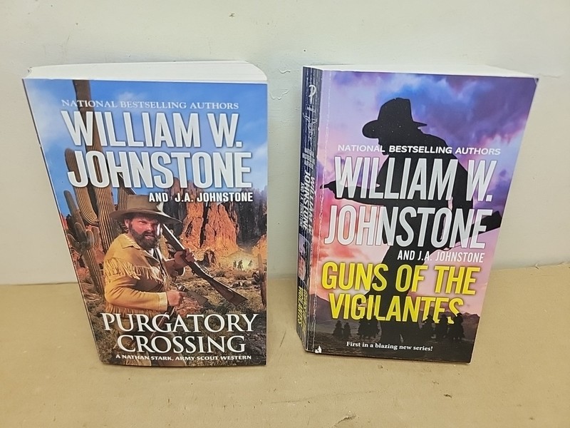 William J. Johnstone Lot of 13 Country Western PB Lot J.A. Johnstone Fiction gallery