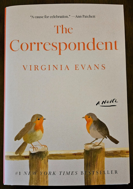The Correspondent by Virginia Evans SIGNED New Hardcover gallery