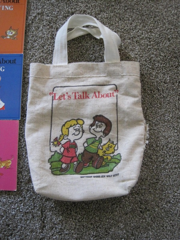 LET'S TALK ABOUT BOOKS by Joy Wilt Berry Lot of 18 pb 1982 + Bag gallery