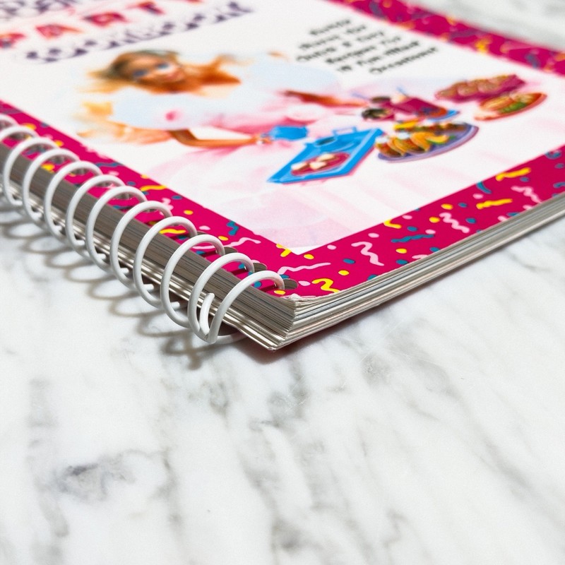Barbie Party Cookbook by Helene Siegal - 1991 Spiral Bound version gallery