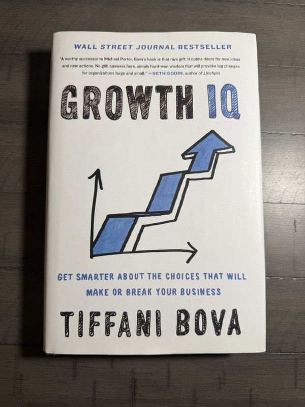 Growth IQ : Get Smarter about the Choices That Will Make (2018) AUTOGRAPHED COPY