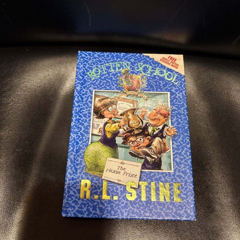 R.L. Stine Rotten School Book Lot 2 3 4 5 6 Hardcover gallery
