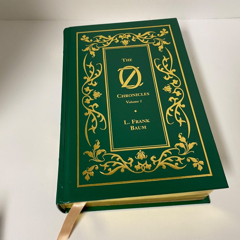 OZ CHRONICLES •• L. FRANK BAUM • VOL 1 & 2 • LEATHER GIFT ED Wizard of Oz 2003 gallery