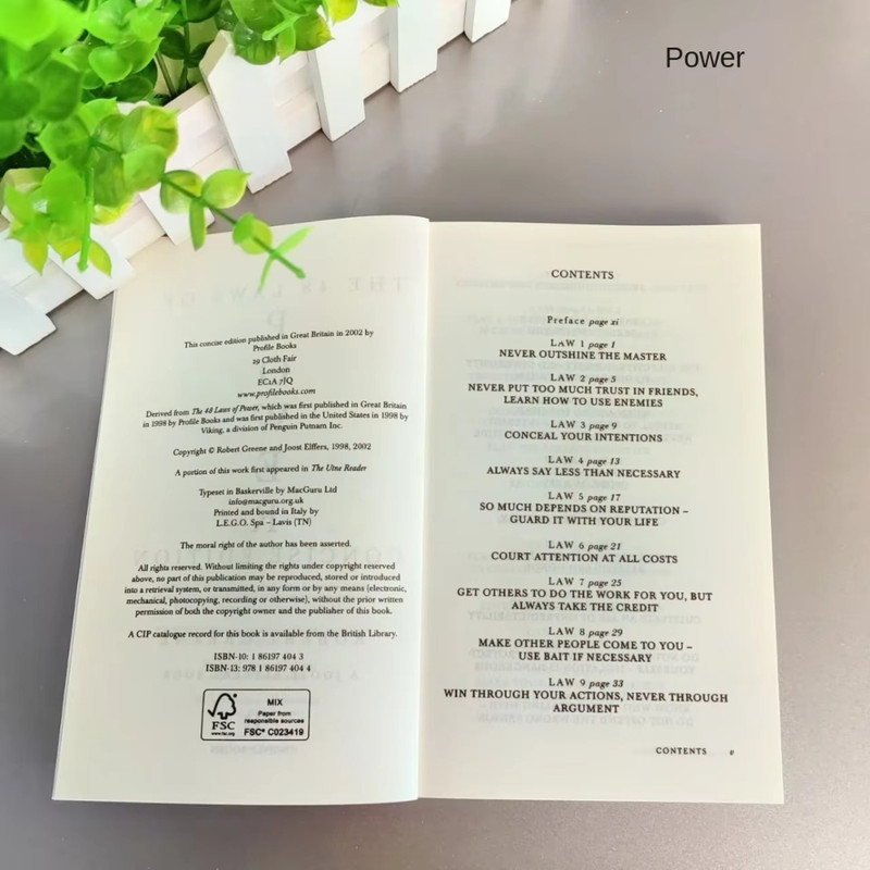 48 Laws of Power by Robert Greene (2023, Hardcover) gallery