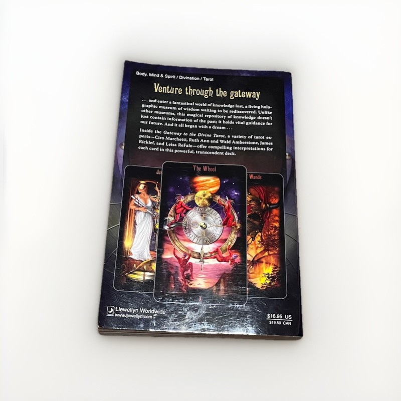 Llewellyn Worldwide Gateway to the Divine Tarot Guidebook by Ciro Marchetti gallery