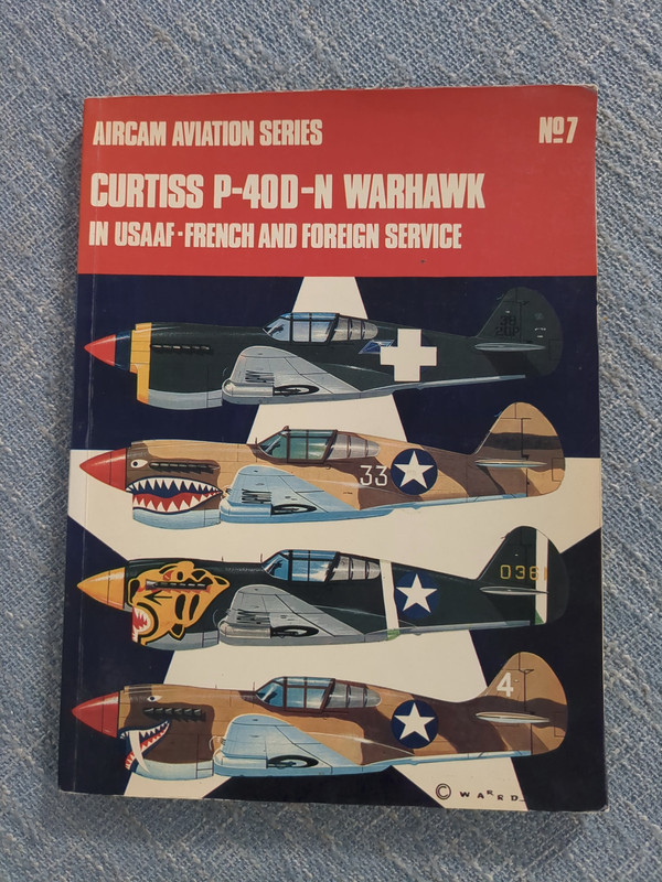 North American P-51b/C Mustang in USAAF Service Arco Aircam Aviation Series #5