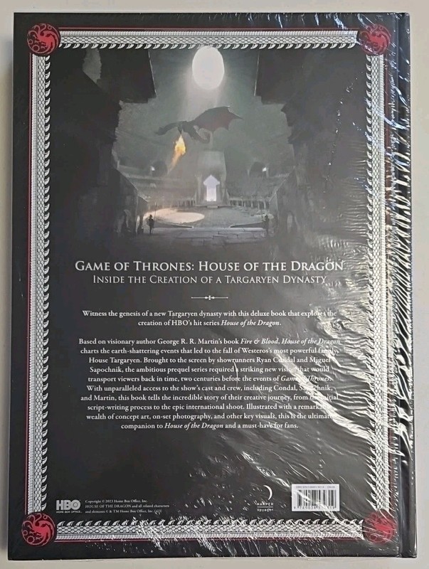 The Making of HBO’s House of the Dragon (2023, HarperVoyager Hardcover) gallery