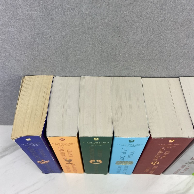 OUTLANDER Complete Series Lot of 8 (#1-8) Set Paperback PB Books Diana Gabaldon gallery