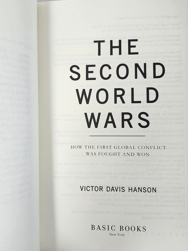 Second World Wars by Victor Hanson (2020 TP) How 1st Global Confilt Fought/Won gallery