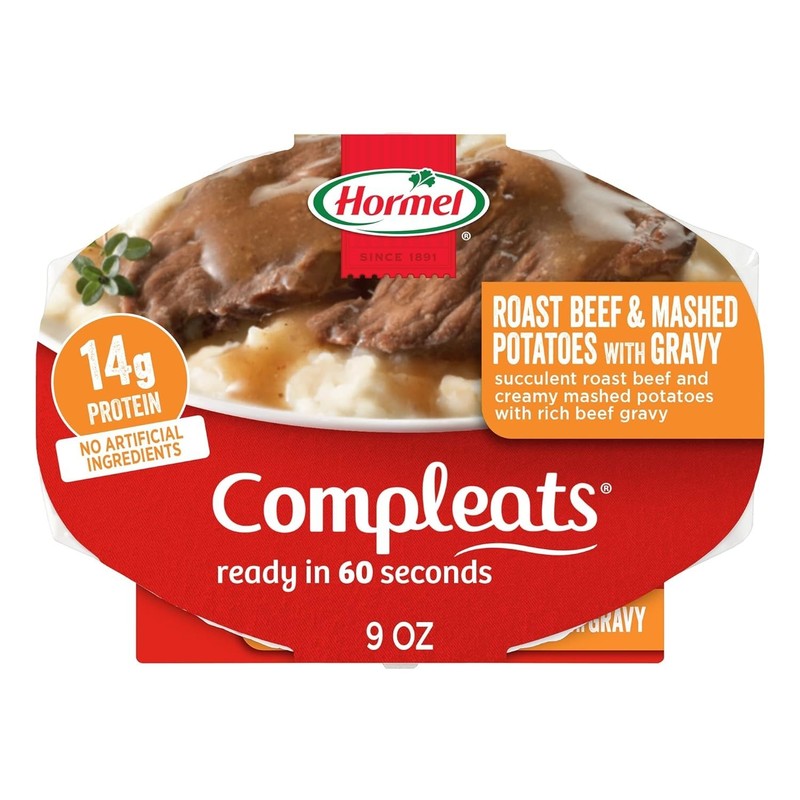 Roast Beef & Mashed Potatoes Microwave Tray - 9oz Pack of 6 for Quick Meals gallery