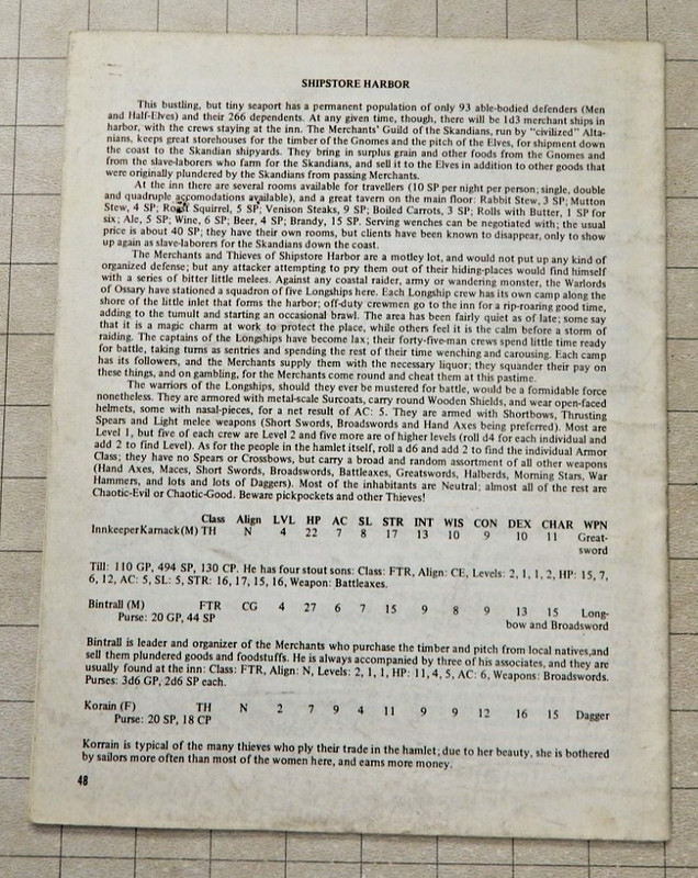Judges Guild Dungeons & Dragons #270 SPIES OF LIGHTELF gallery