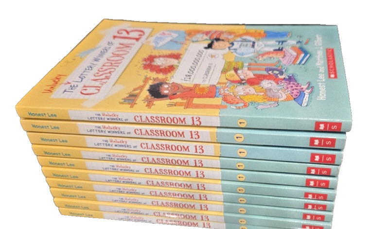 The Unlucky Lottery Winners Of Classroom 13 – NEW Lot of 10 Paperbacks by Lee