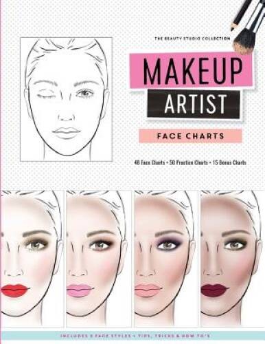 Makeup Artist Face Charts (The Beauty Studio Collection) – Paperback – GOOD