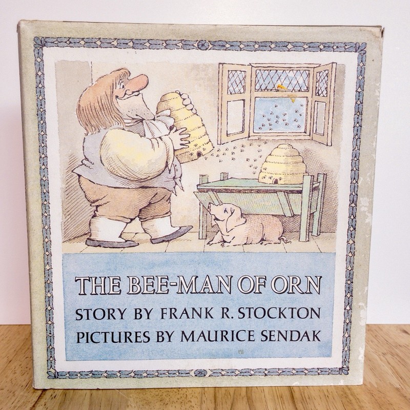THE BEE-MAN OF ORN by Frank Stockton / Maurice Sendak 1986 HC with Dust Jacket